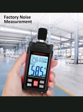HABOTEST HT602B Digital Sound Level Meter Noise Decibel Tester dB Meter New